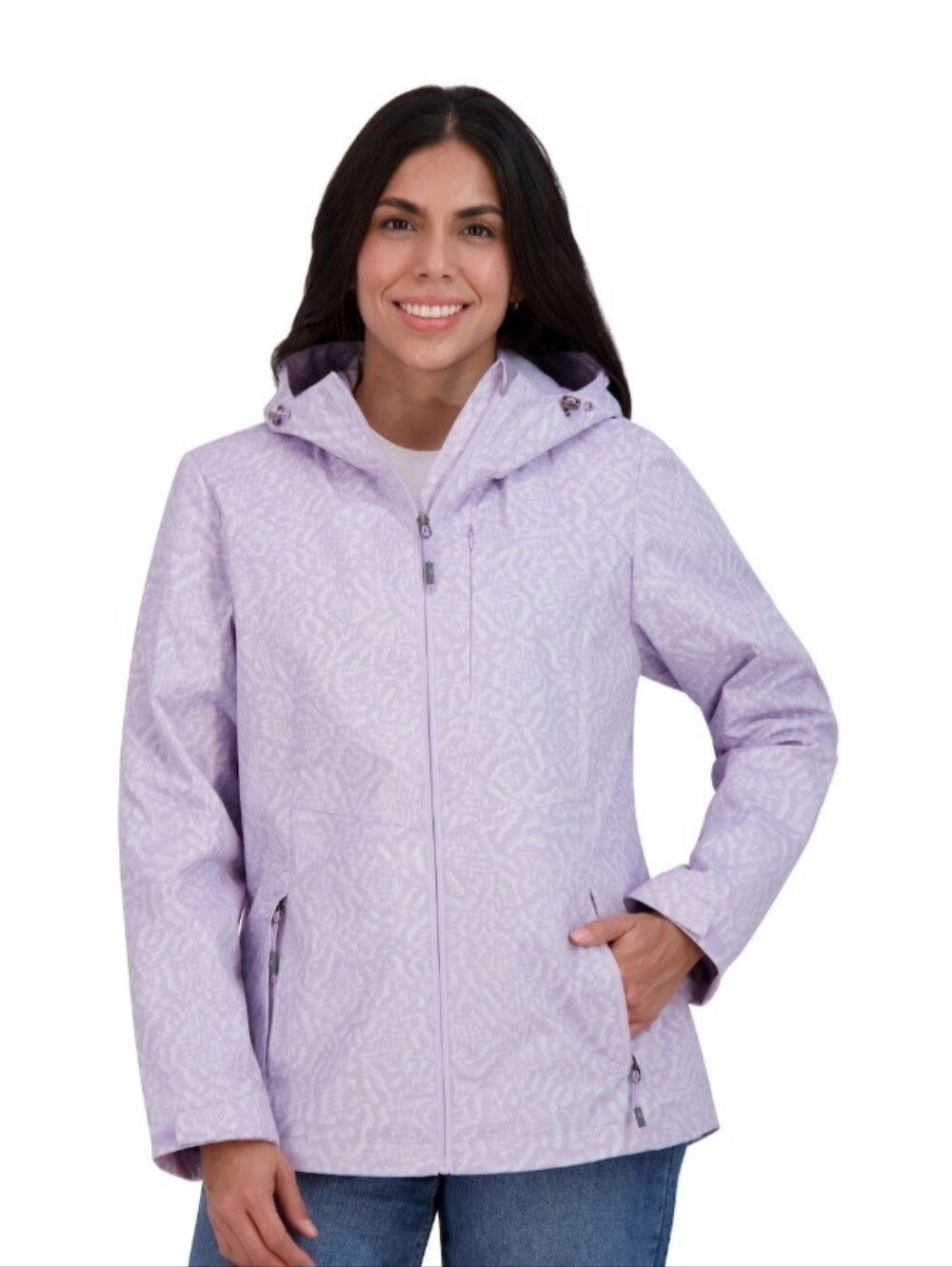 ZeroXposur Lilac Hooded Ski Jacket